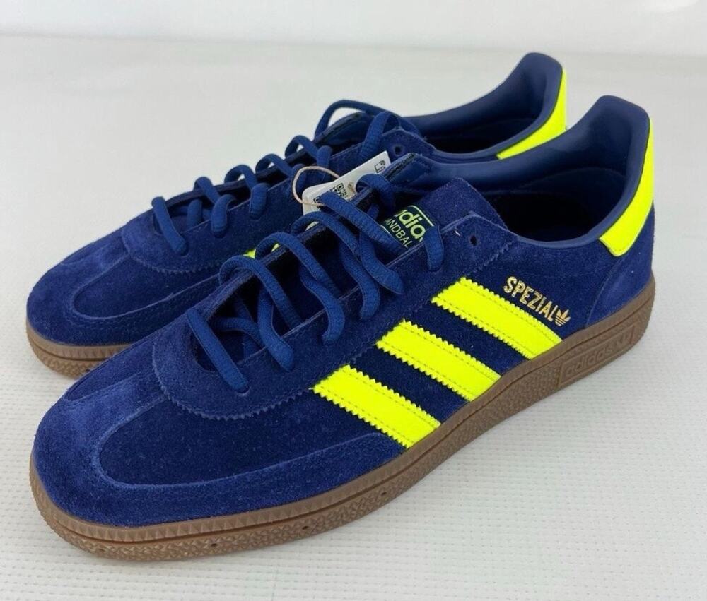 NEW ADIDAS ORIGINALS Handball Spezial M5, Blue/Yellow JR3845